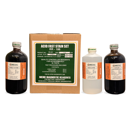 MEDIC, AFB (Cold Method) Kinyoun s Method, 50 Test