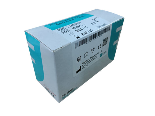 Fortress, ASO Latex Reagent 100 test UK.