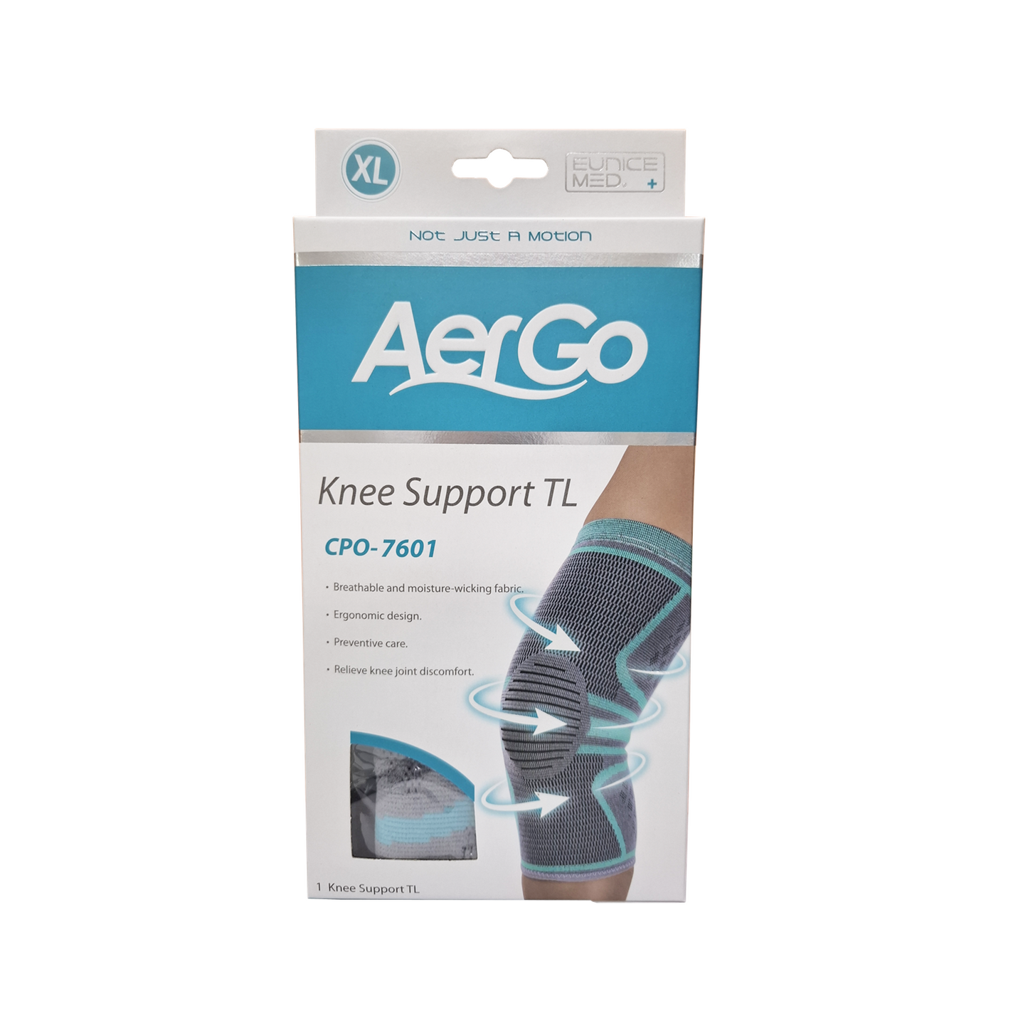 EUNICE MED® AERGO Knee Support TL CPO-7601