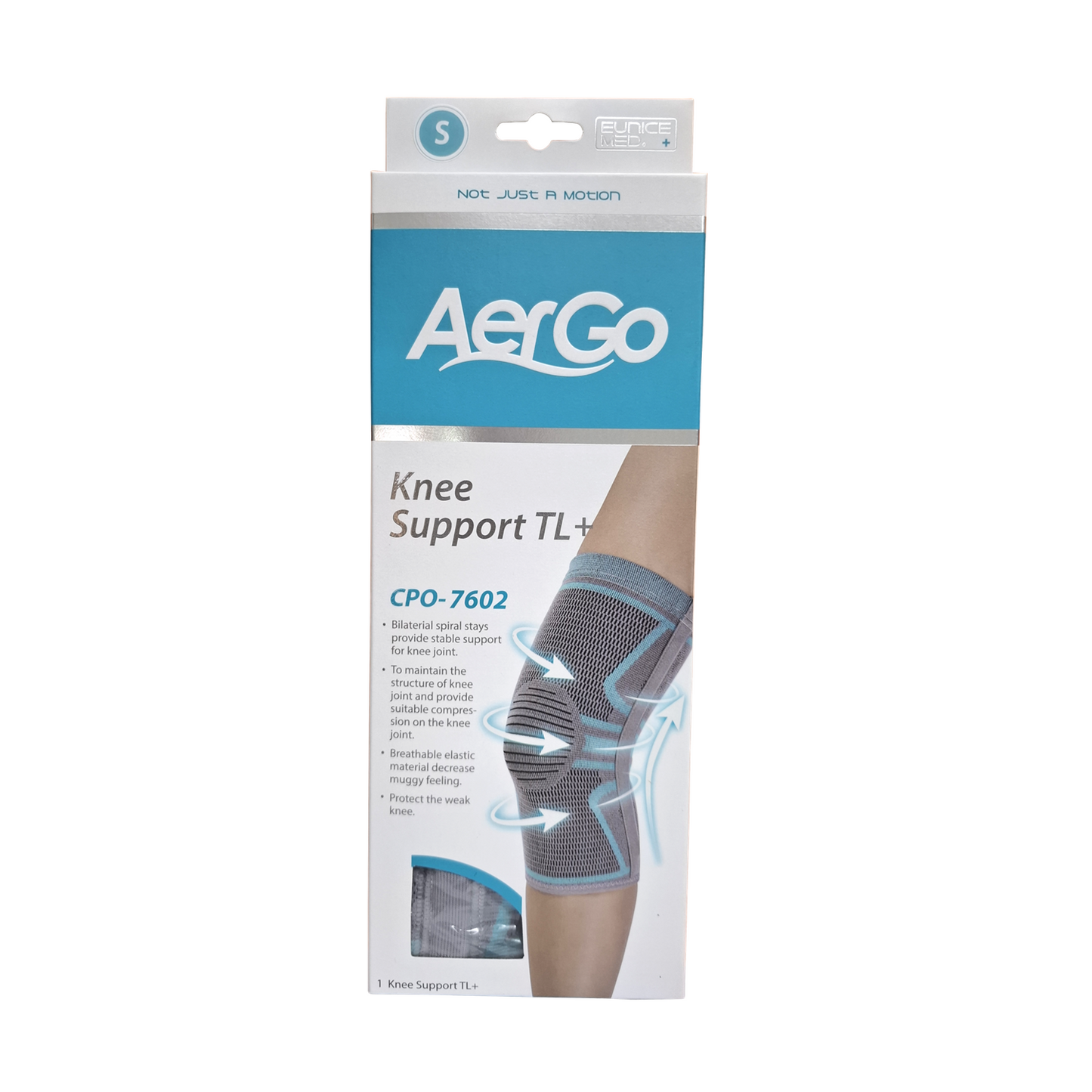 EUNICE MED® AERGO Knee Support TL+ CPO-7602