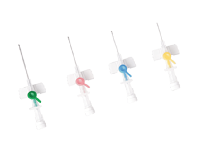 Cathula Safety I.V. Cannula with Tip Clip