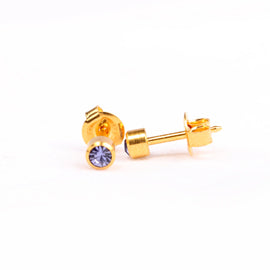 Homebrand, Alexandrite Birthstone Ear Stud
