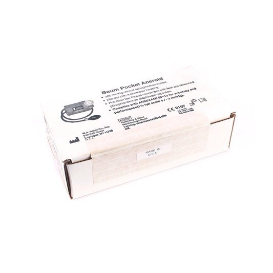 Baumanometer Aneroid Pocket Model #1050 - Portable aneroid blood pressure monitor for accurate readings on the go.