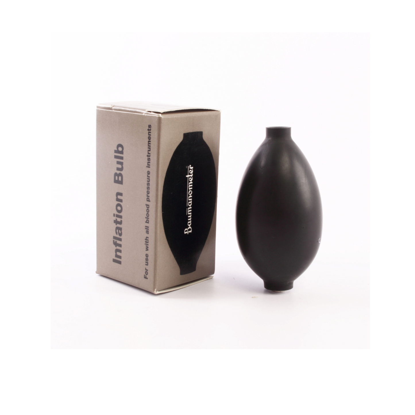 Baumanometer Latex Inflation Bulb 1891 - Replacement latex inflation bulb for blood pressure cuffs.