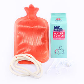McBride Water Bottle Fountain Syringe Combination - Medical syringe for enema, intestinal, and vaginal washing.