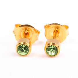 Homebrand, Peridot Birthstone Ear Stud