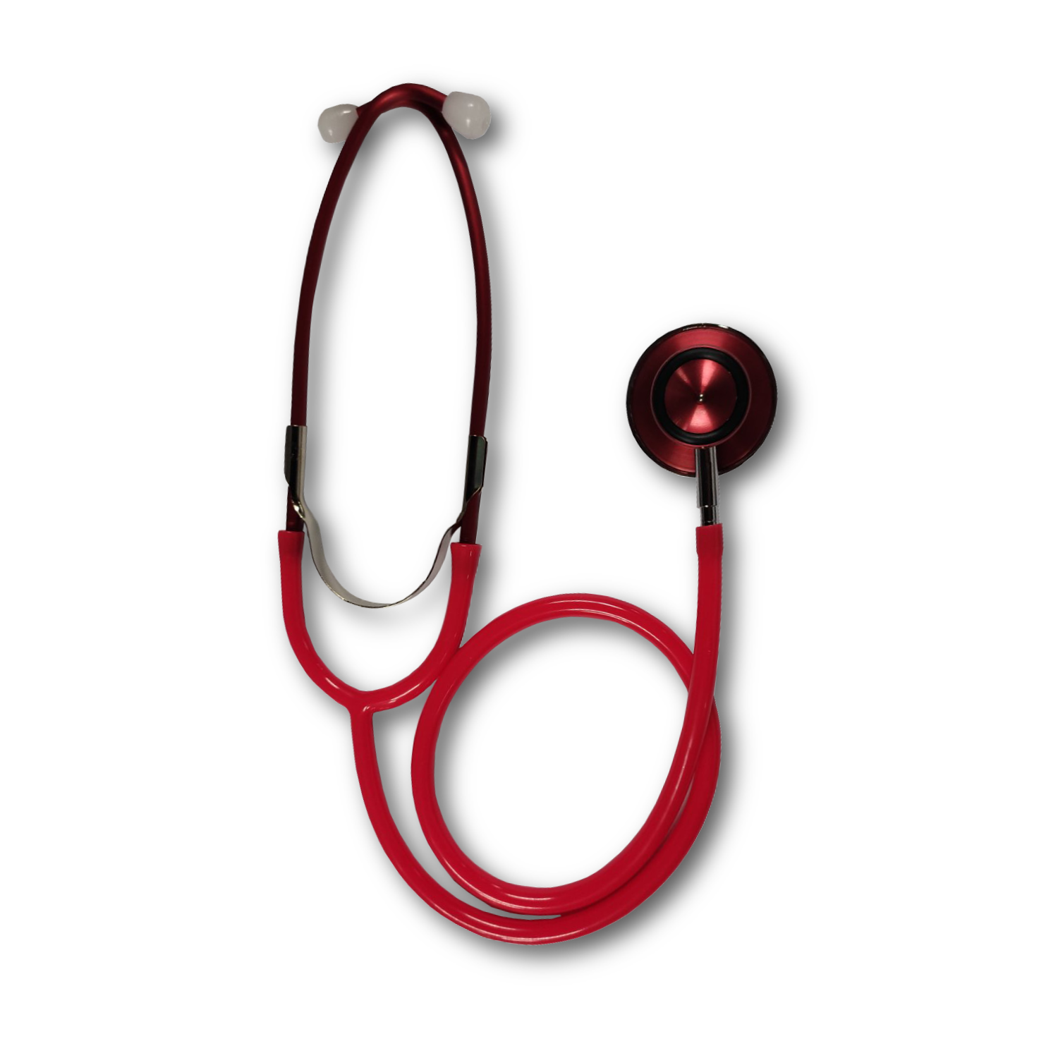Red ALP K2 Dual Head Stethoscopes - High-quality, dual-headed for precise medical auscultation.