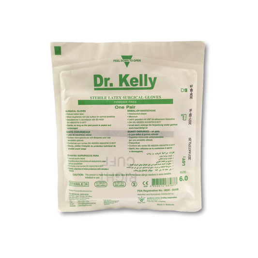 Dr Kelly Surgical Gloves Sterile