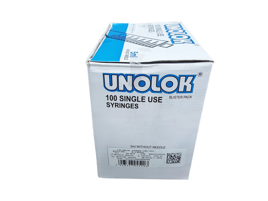 UNOLOK Disposable Syringe Without Needle