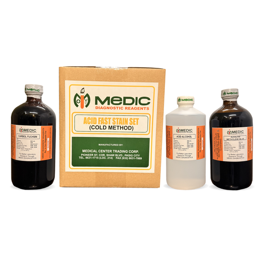 MEDIC, AFB (Cold Method) Kinyoun s Method, 50 Test