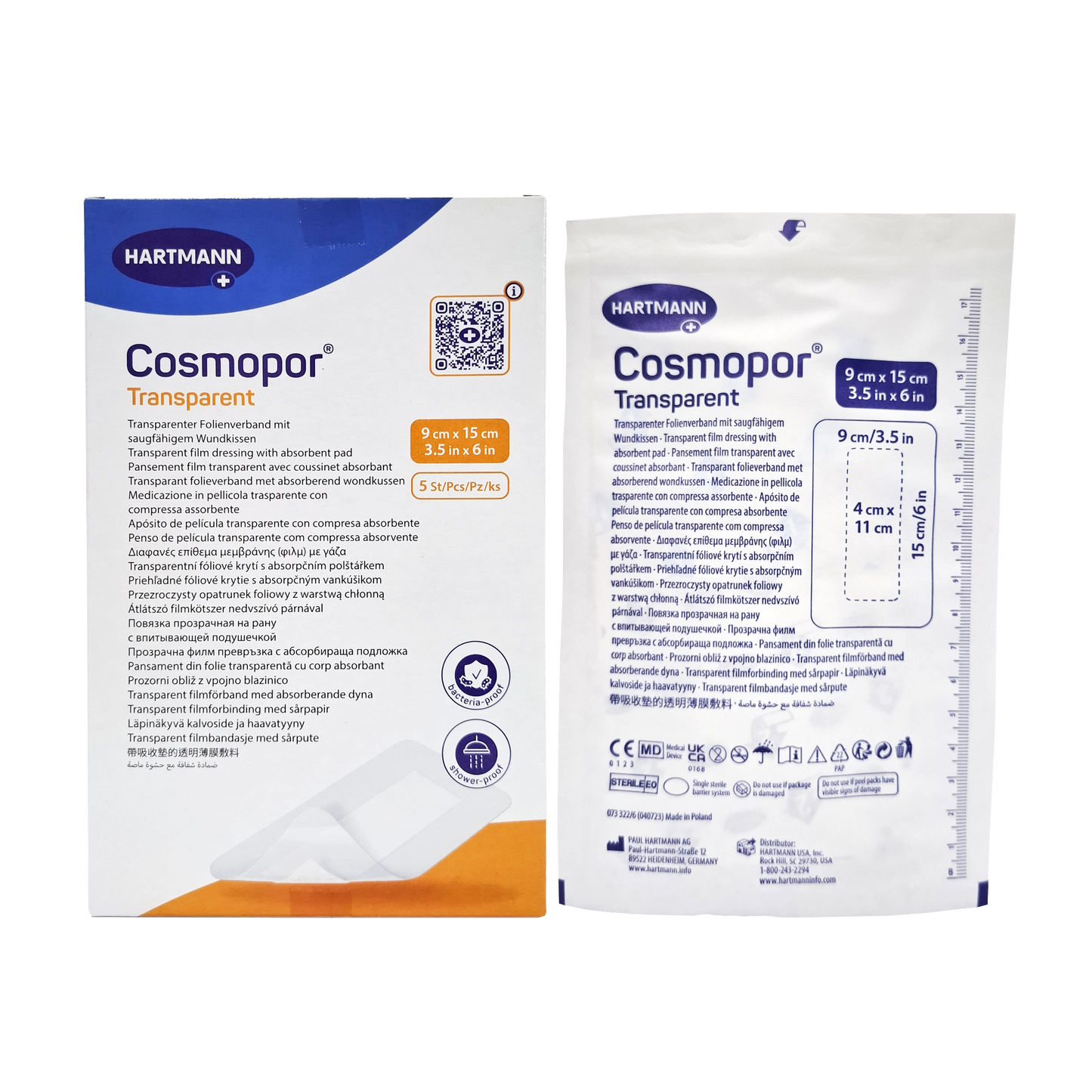 COSMOPOR Transparent Film Dressing