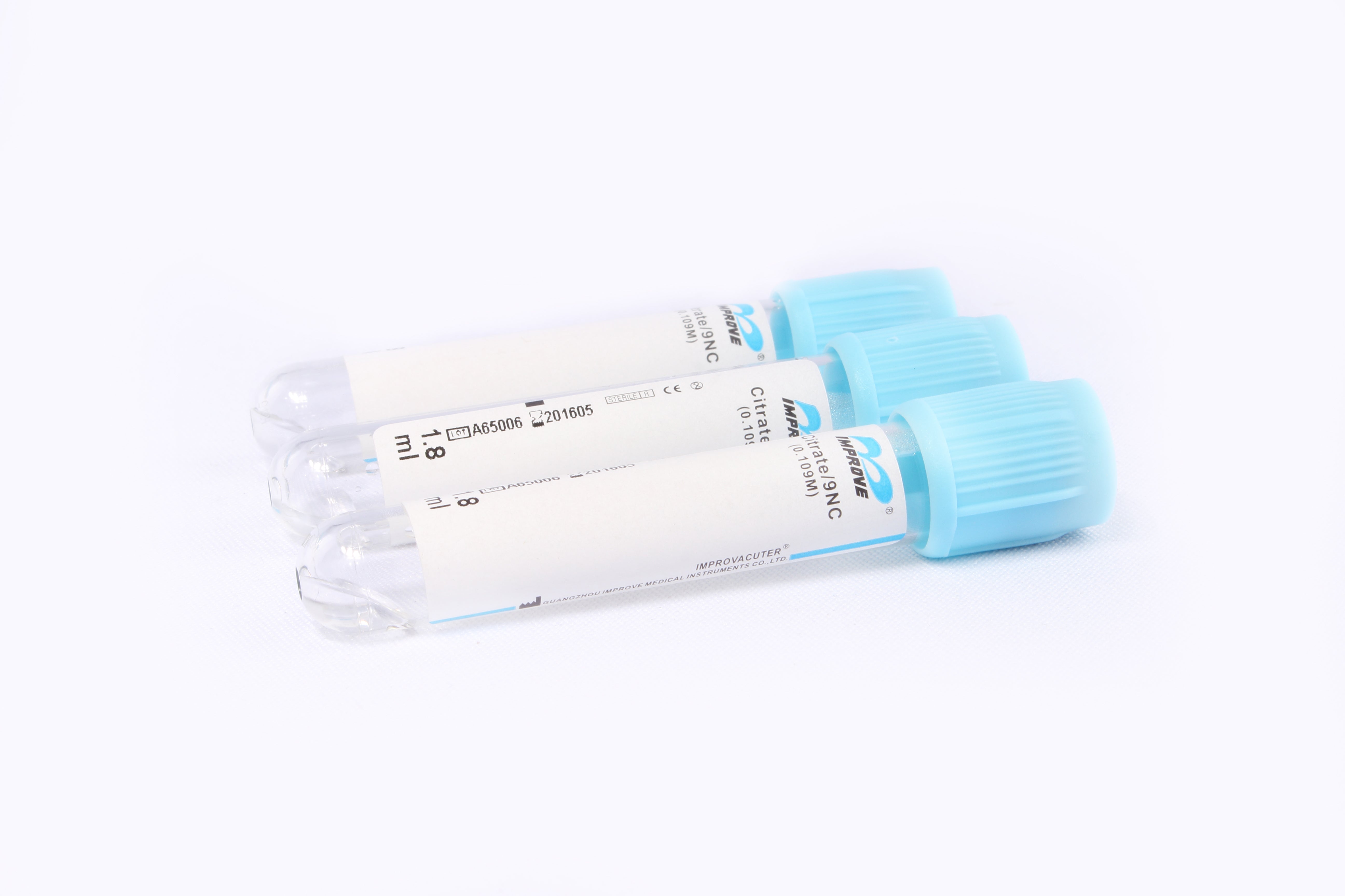 Blue Label Improver IMPROVE, Blue Top Na Citrate, 1.8mL 100's – Medical Center Trading Corp