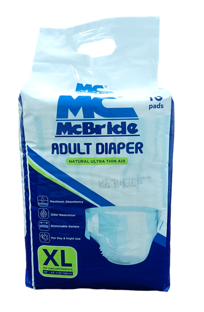 MC MCBRIDE Adult Diaper 10's