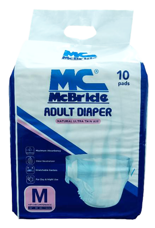 MC MCBRIDE Adult Diaper 10's