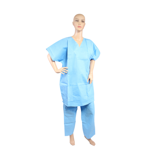 MC Disposable Scrub Suits - Medical disposable scrub attire.