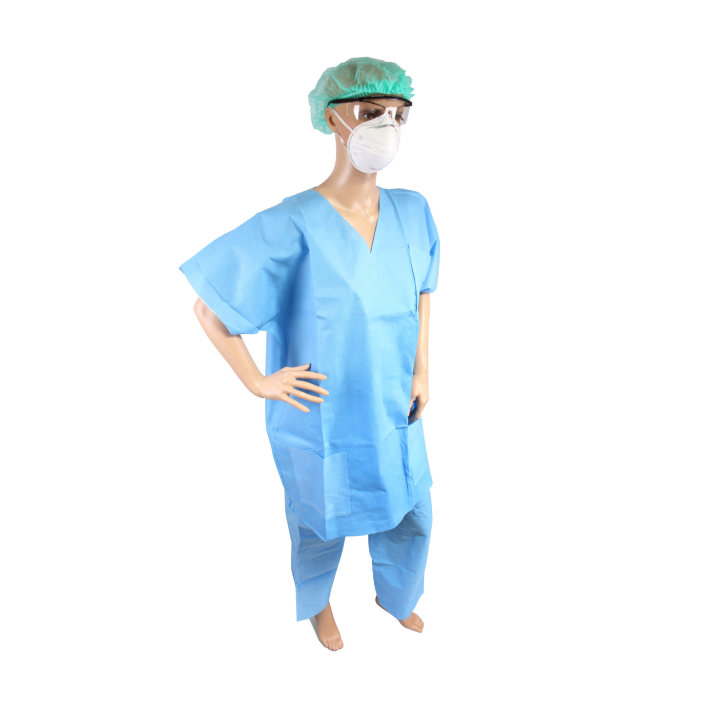 MC Disposable Scrub Suits - Medical disposable scrub attire.