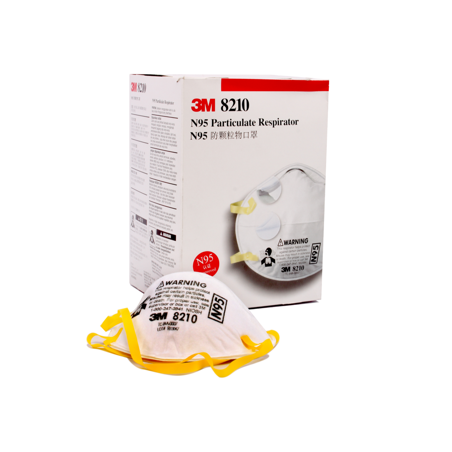 3M N95 Mask #8210 - N95 respiratory mask for protection.