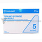 Terumo 5cc Syringe with Needle 23x1
