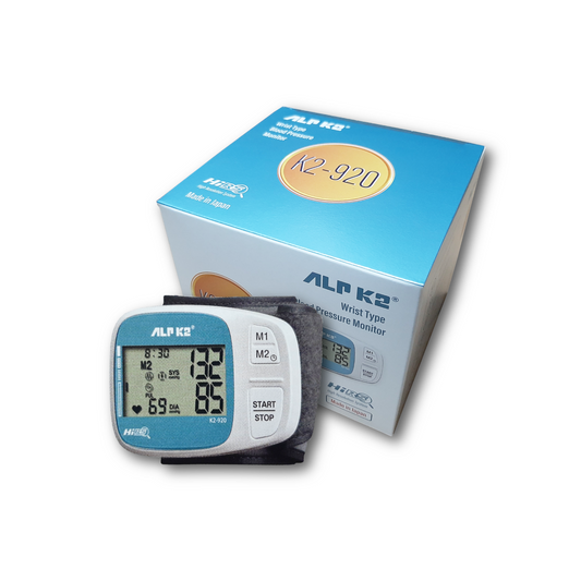 ALPK2 BP Digital Wrist Type K2-920 - Convenient digital wrist blood pressure monitor for accurate readings.
