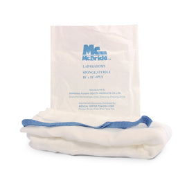 McBride Laparotomy Sponge - Medical sponge designed for use in surgical procedures