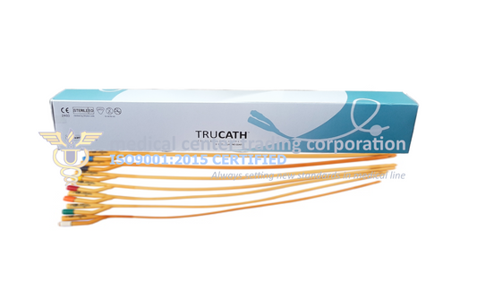 Trucath Foley Catheter - A 2-way catheter for medical use.